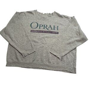 Vintage The Oprah Winfrey Show Sweatshirt in Gray